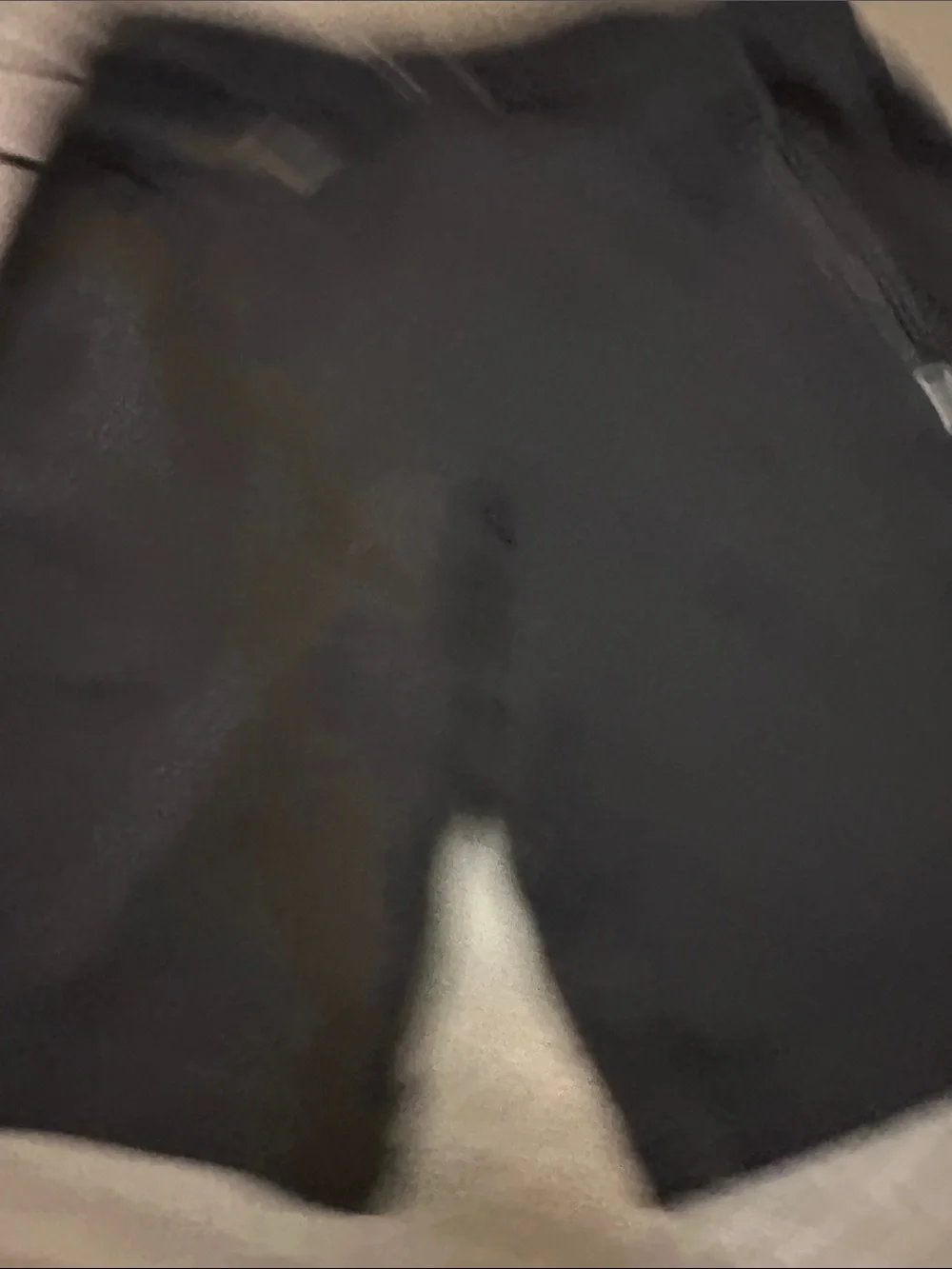 GAP Black Drawstring Athletic Shorts with Zip Pockets